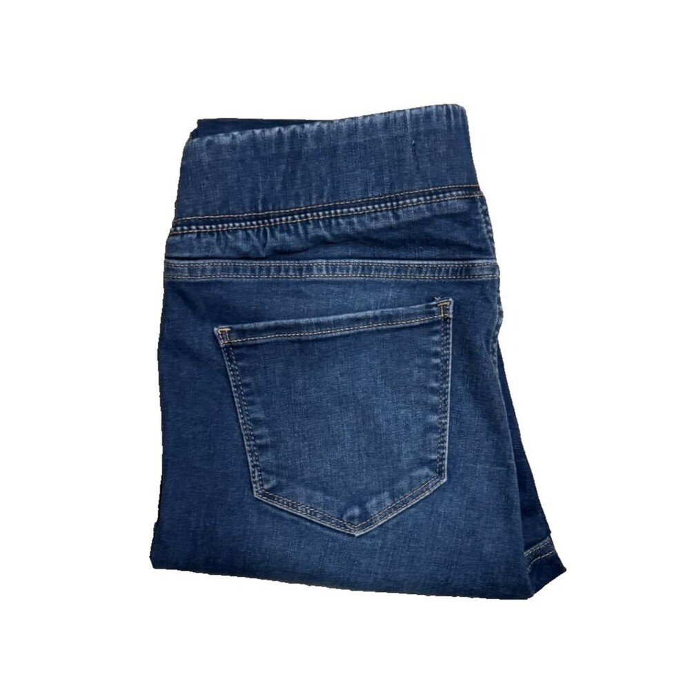 Old Navy Jeans Rockstar Built-In Sculpt Blue Denim‎ Pull-On Jegging Size 8 29x27 - Picture 6 of 13